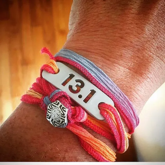 13.1 Half Marathon Wrap Running Bracelet