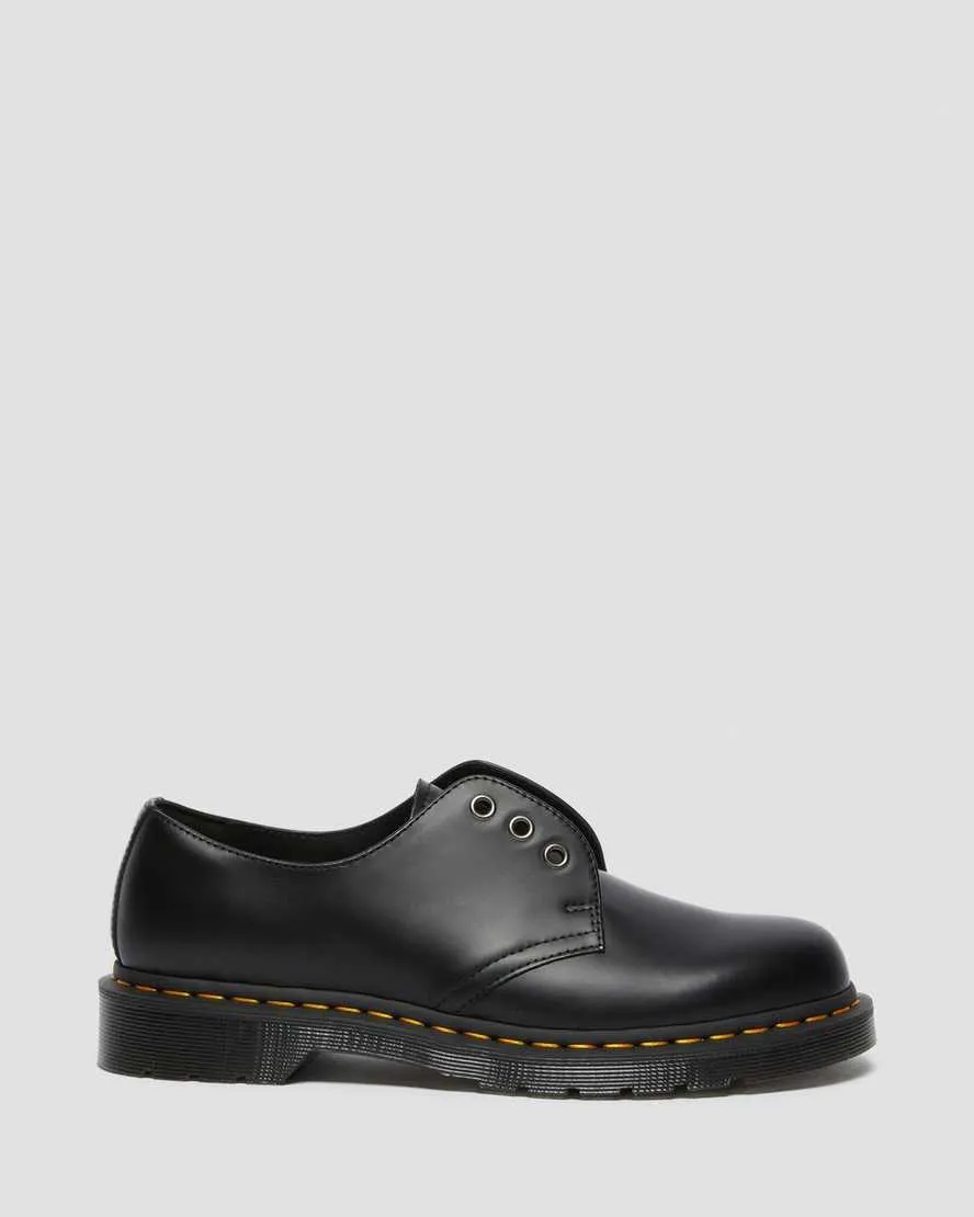 1461 Els Black Smooth Leather Oxford Shoes