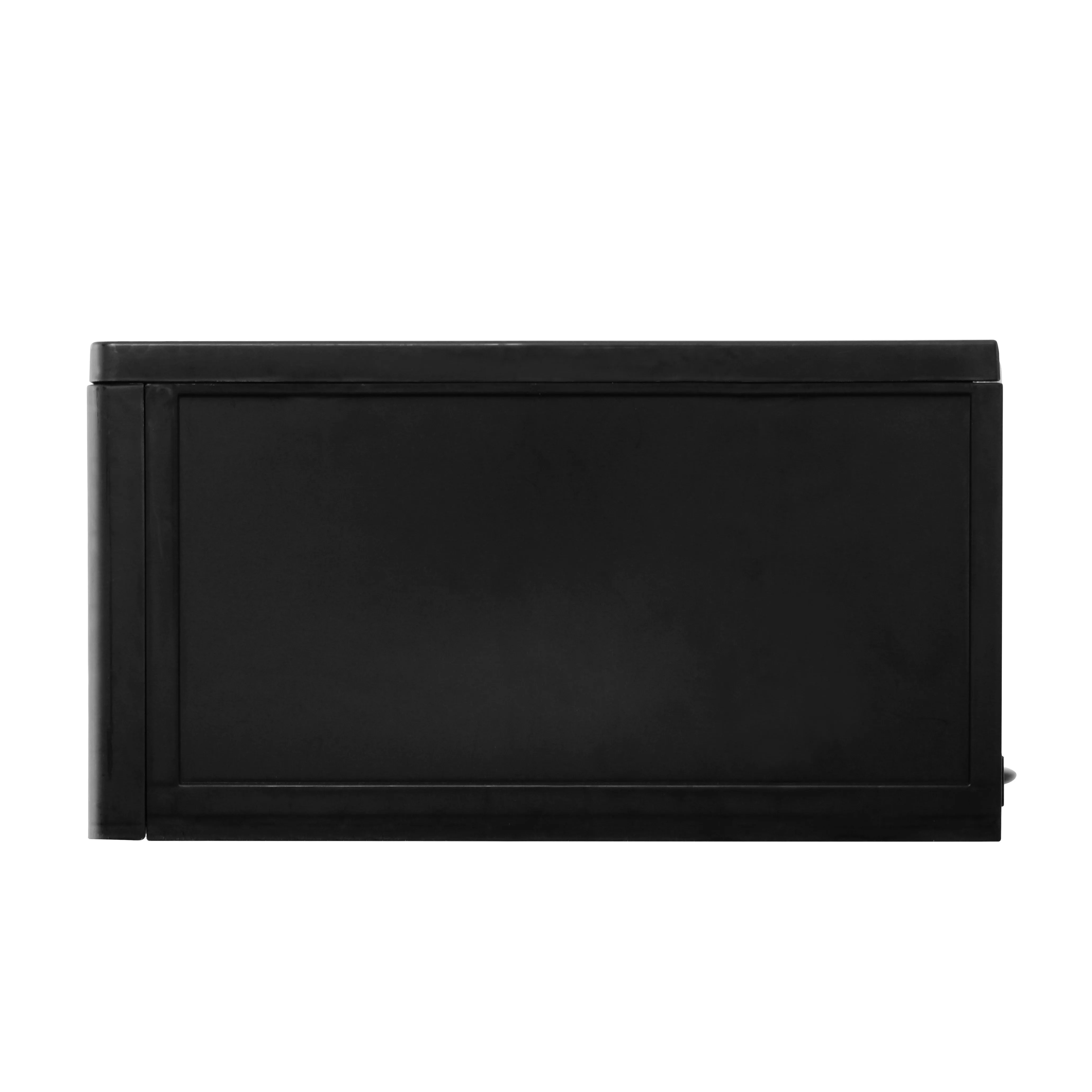 5-pc Stackable Shoe Organizer Black