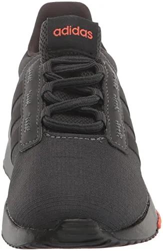 adidas Racer TR21 Running Shoe, Carbon/Black/Semi Impact Orange, 5 US Unisex Big Kid