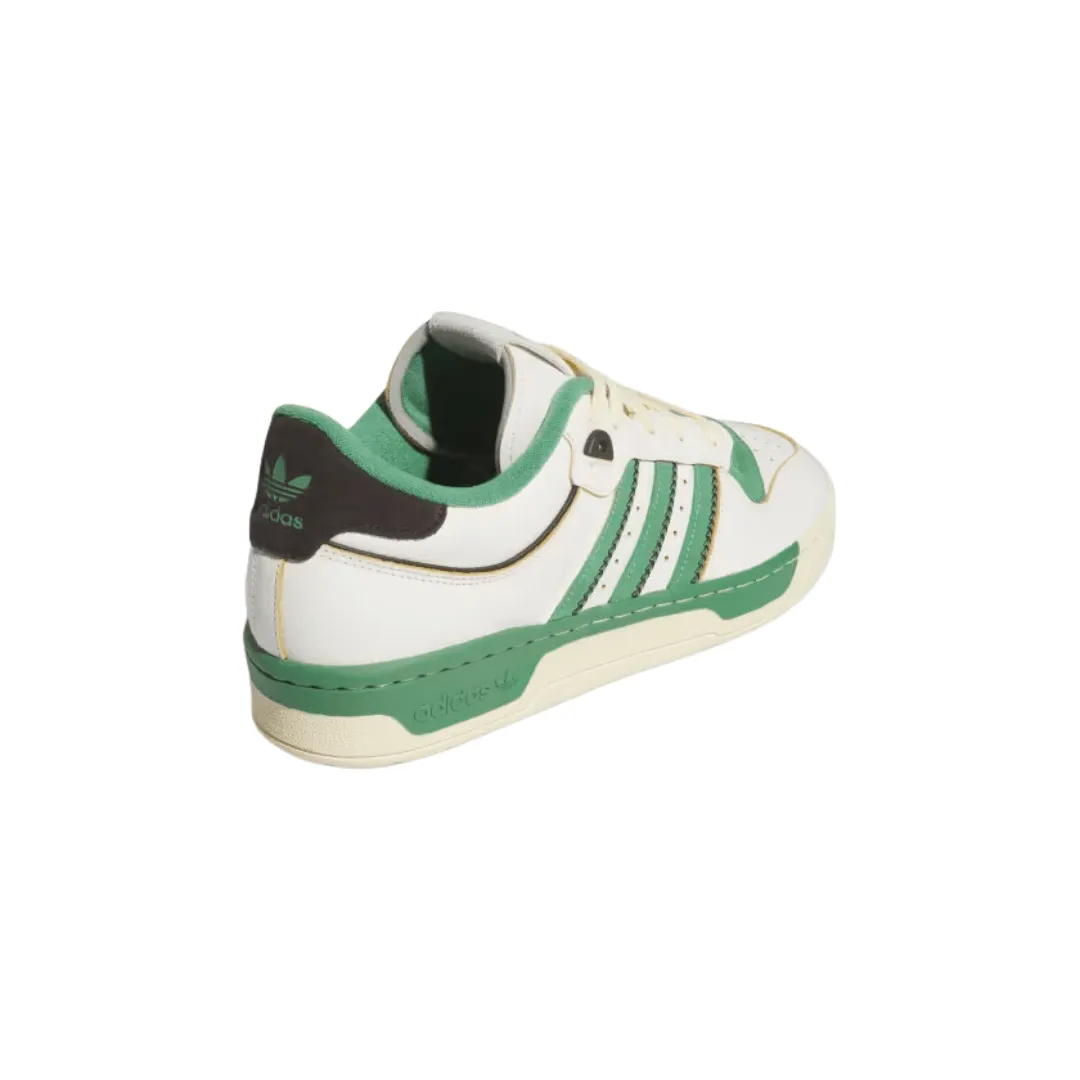 Adidas Rivalry 86 Low Shoes - Cloud White / Preloved Green / Easy Yellow