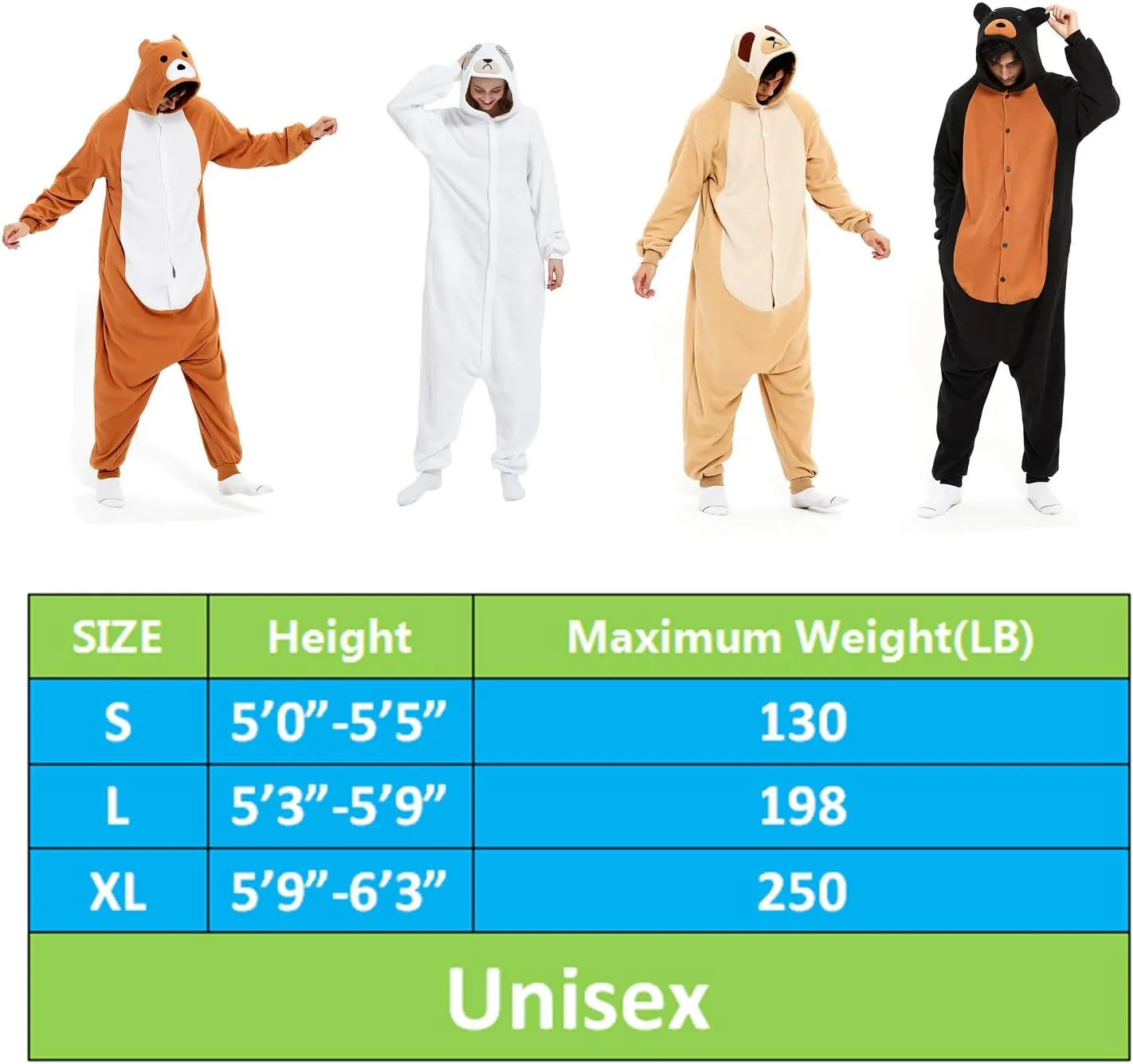 Animal Women/Men Pajamas Adult Costume Halloween Cosplay Christmas  Sleepwear