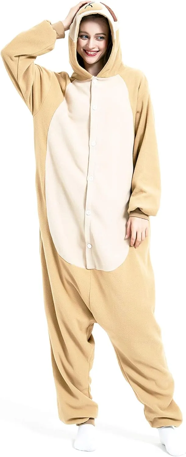 Animal Women/Men Pajamas Adult Costume Halloween Cosplay Christmas  Sleepwear