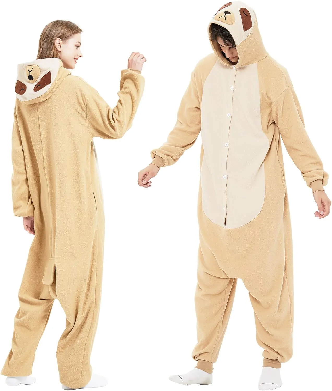 Animal Women/Men Pajamas Adult Costume Halloween Cosplay Christmas  Sleepwear