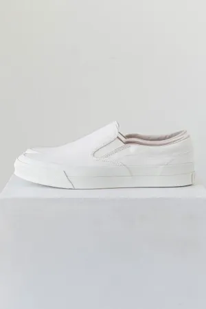 Asahi Deck Slip-On All White