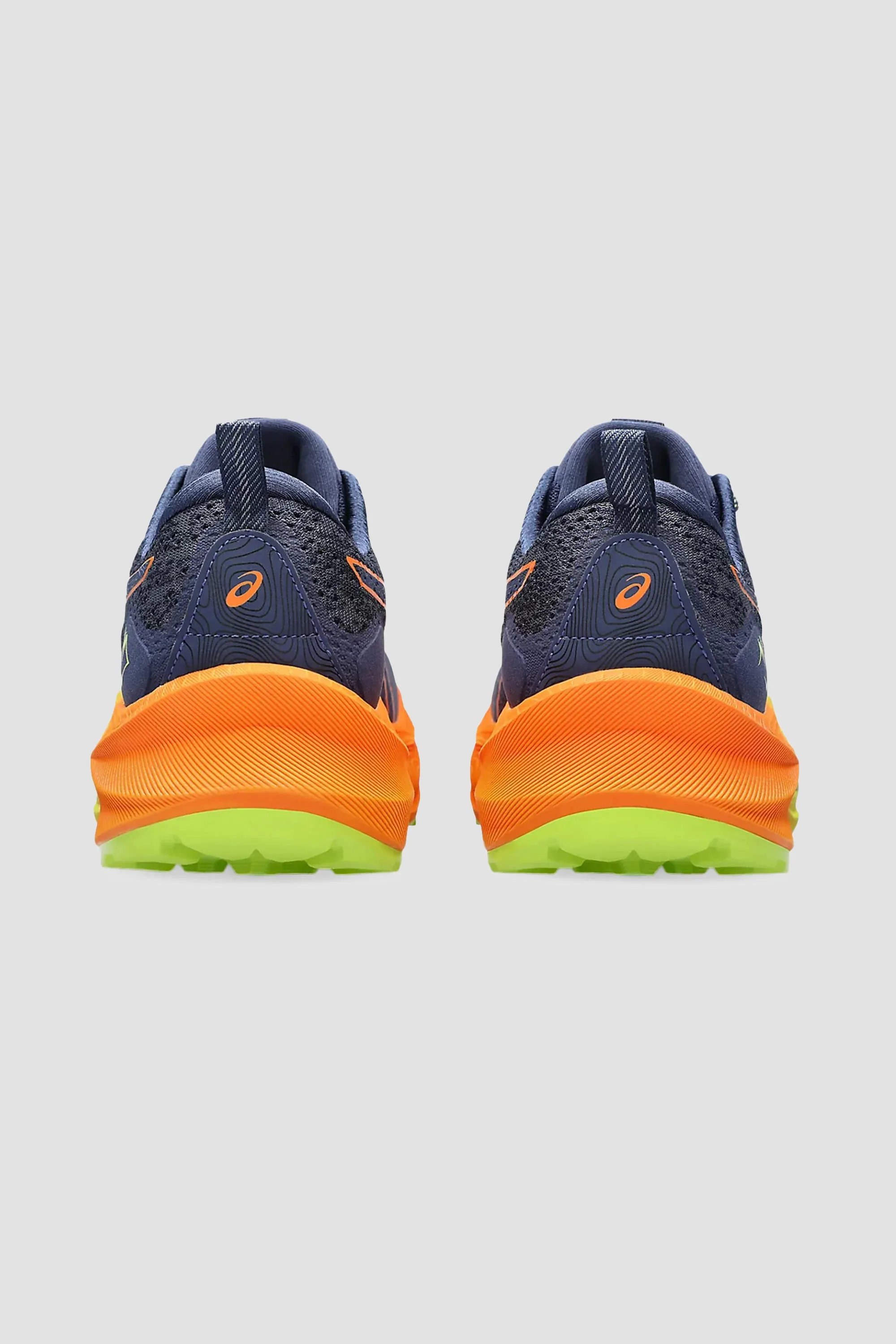 ASICS Men's Trabuco Max 2 in Deep Ocean/Bright Orange