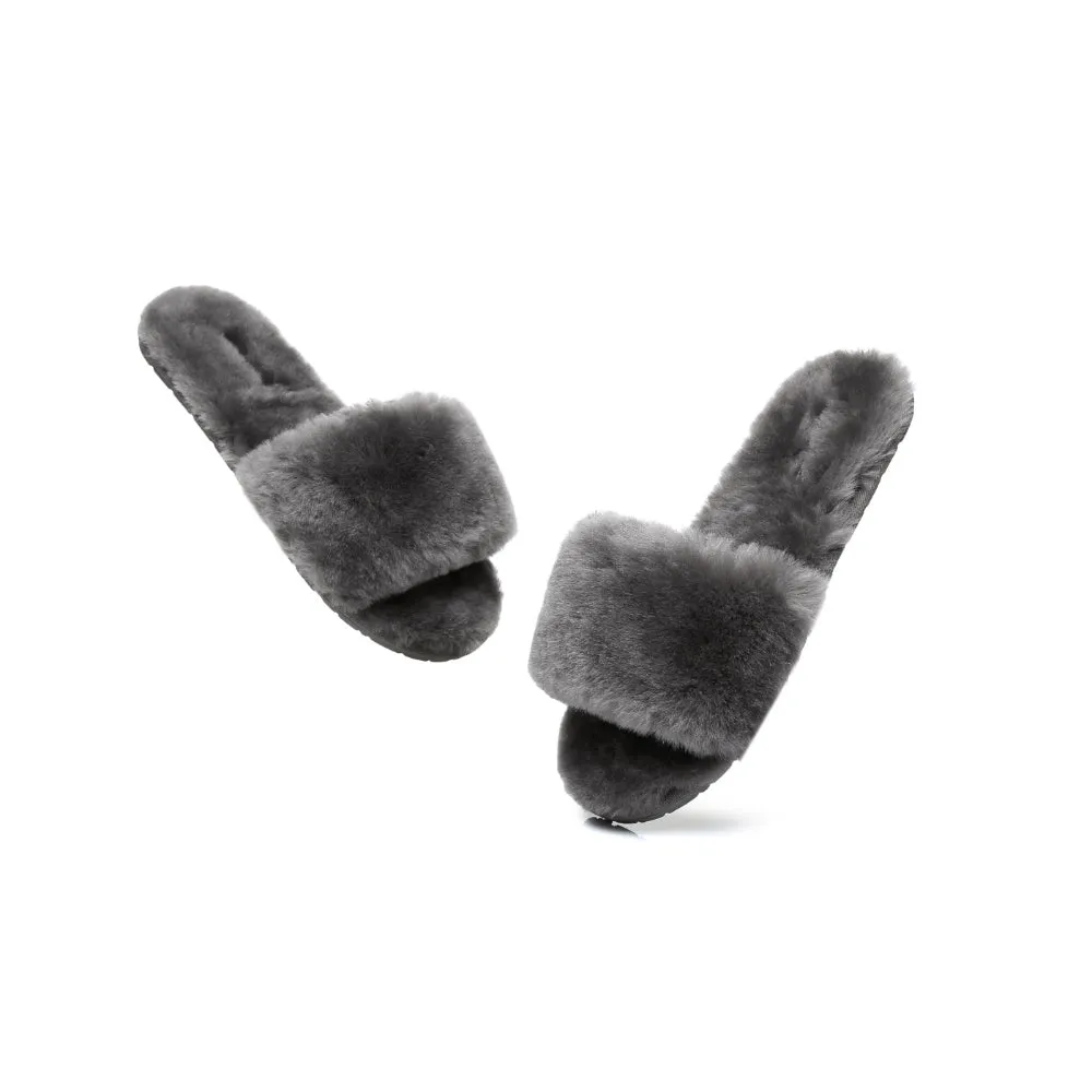Australian Shepherd® Slipper Fluffy Slides Nala