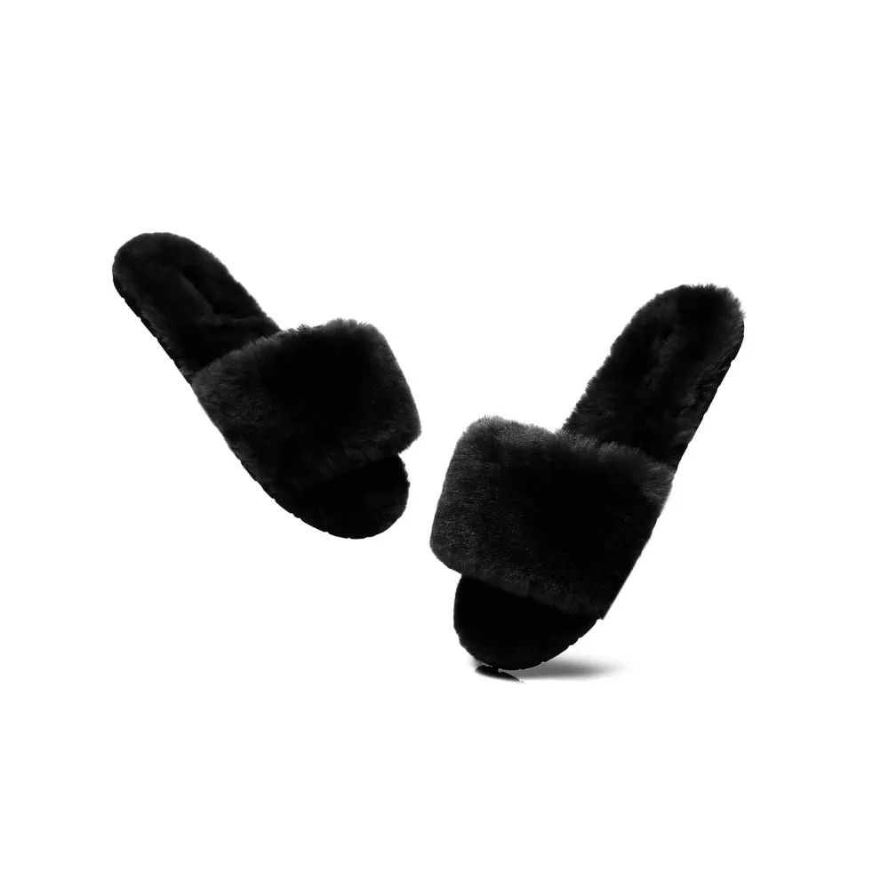 Australian Shepherd® Slipper Fluffy Slides Nala