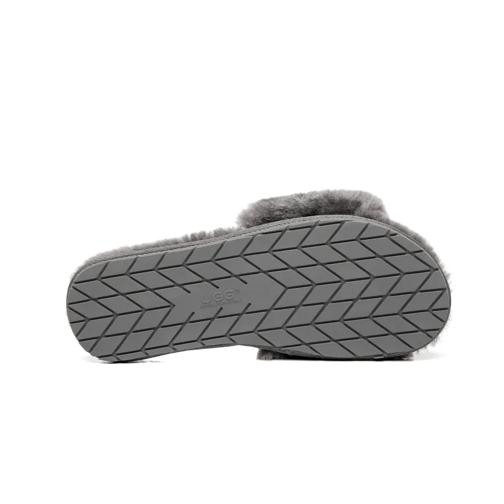 Australian Shepherd® Slipper Fluffy Slides Nala