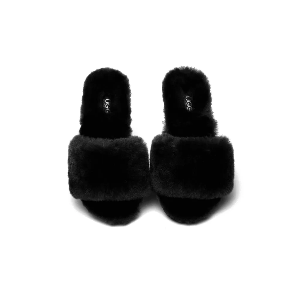Australian Shepherd® Slipper Fluffy Slides Nala