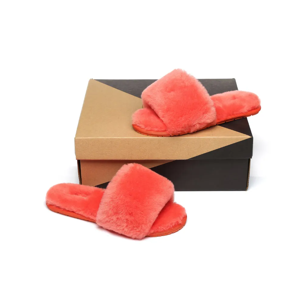 Australian Shepherd® Slipper Fluffy Slides Nala