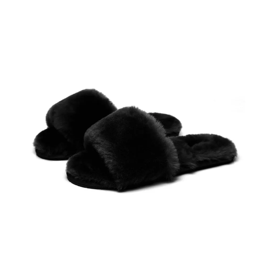 Australian Shepherd® Slipper Fluffy Slides Nala