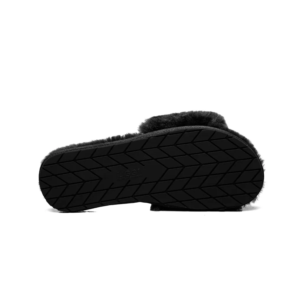 Australian Shepherd® Slipper Fluffy Slides Nala
