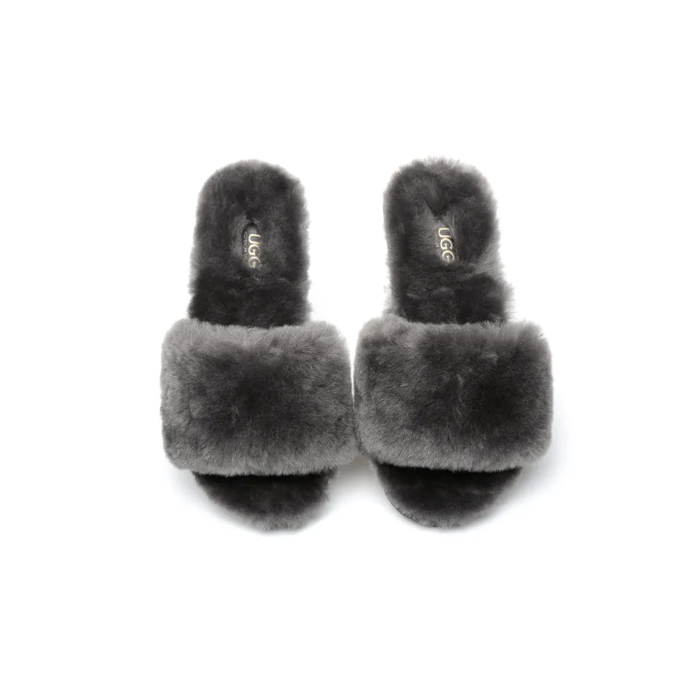 Australian Shepherd® Slipper Fluffy Slides Nala