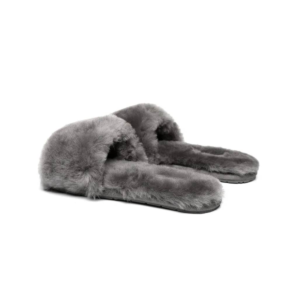 Australian Shepherd® Slipper Fluffy Slides Nala
