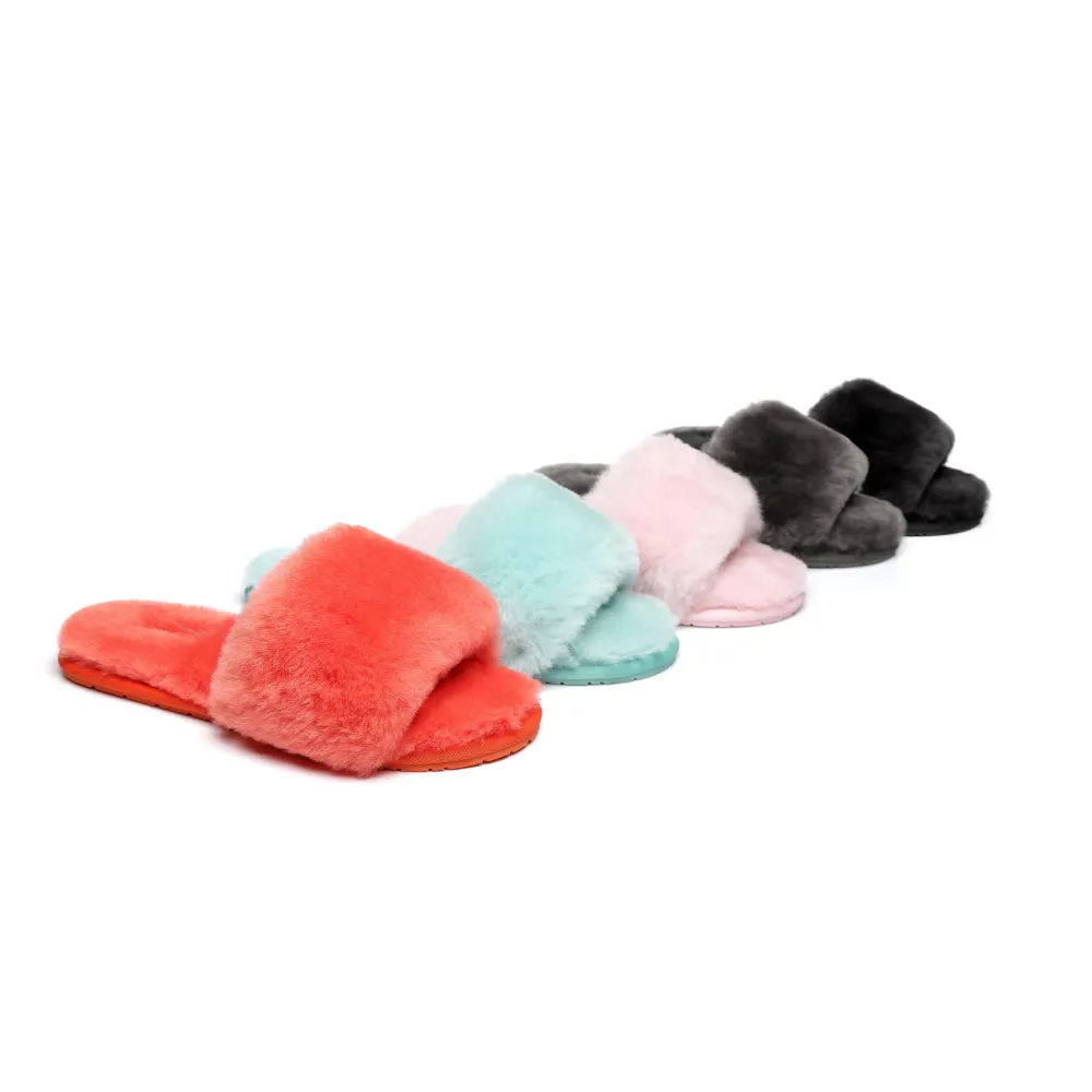 Australian Shepherd® Slipper Fluffy Slides Nala