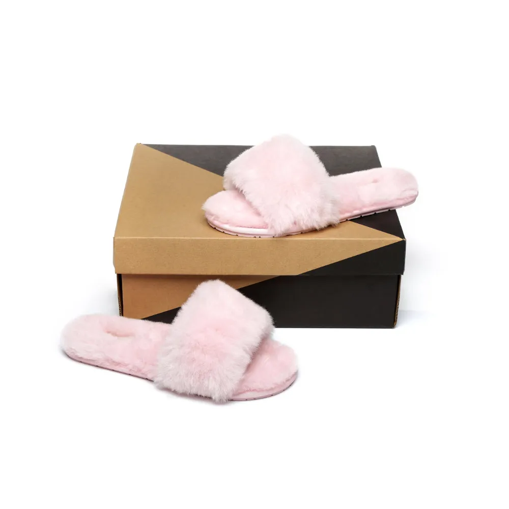 Australian Shepherd® Slipper Fluffy Slides Nala