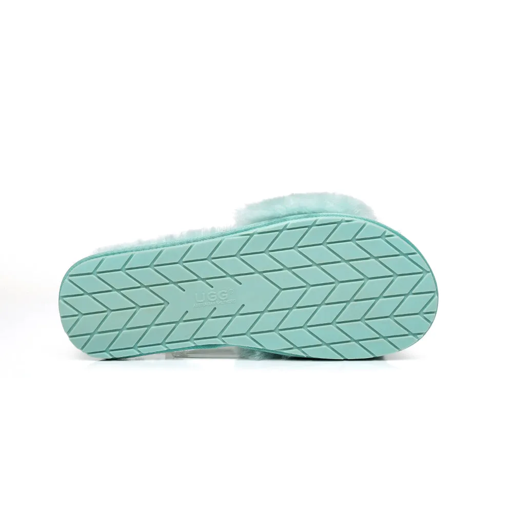 Australian Shepherd® Slipper Fluffy Slides Nala