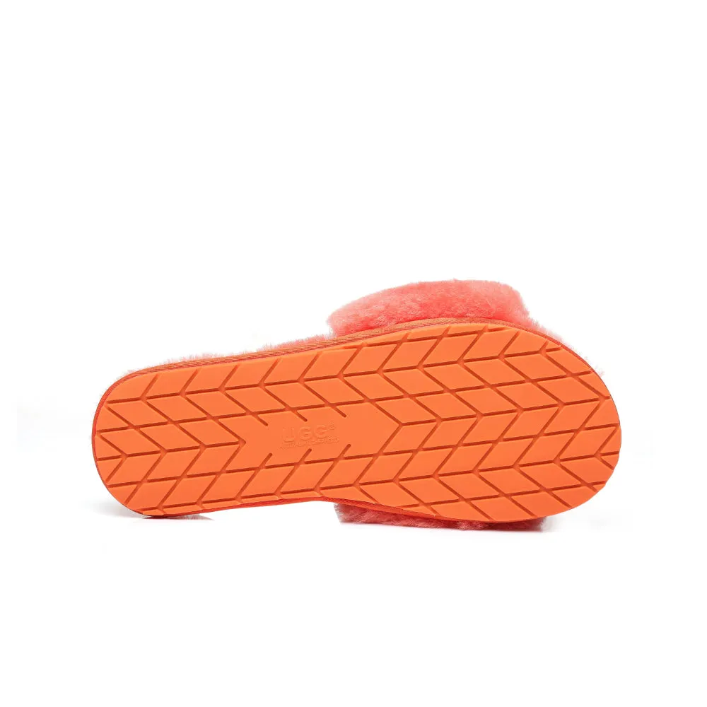 Australian Shepherd® Slipper Fluffy Slides Nala