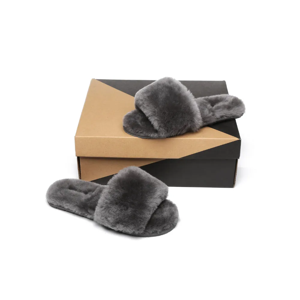 Australian Shepherd® Slipper Fluffy Slides Nala