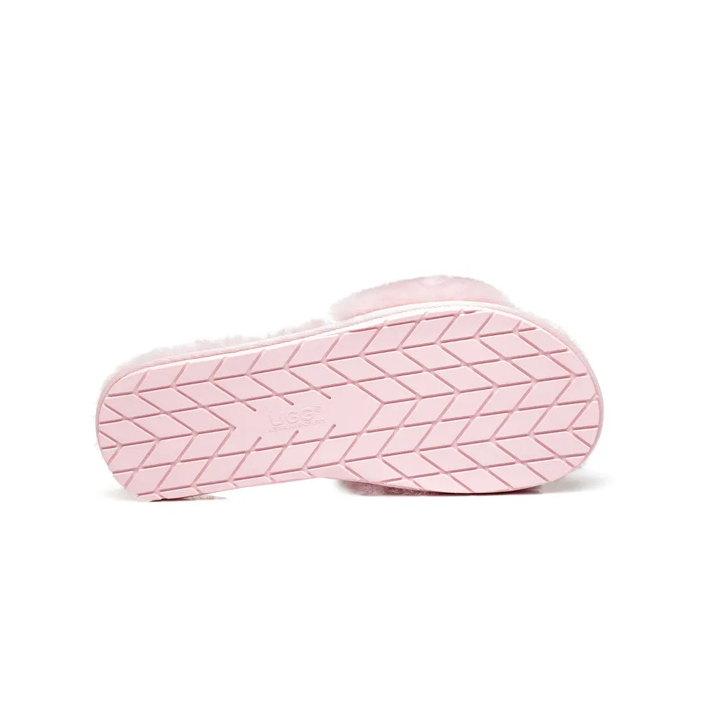 Australian Shepherd® Slipper Fluffy Slides Nala
