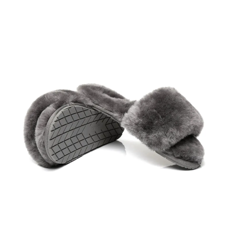 Australian Shepherd® Slipper Fluffy Slides Nala