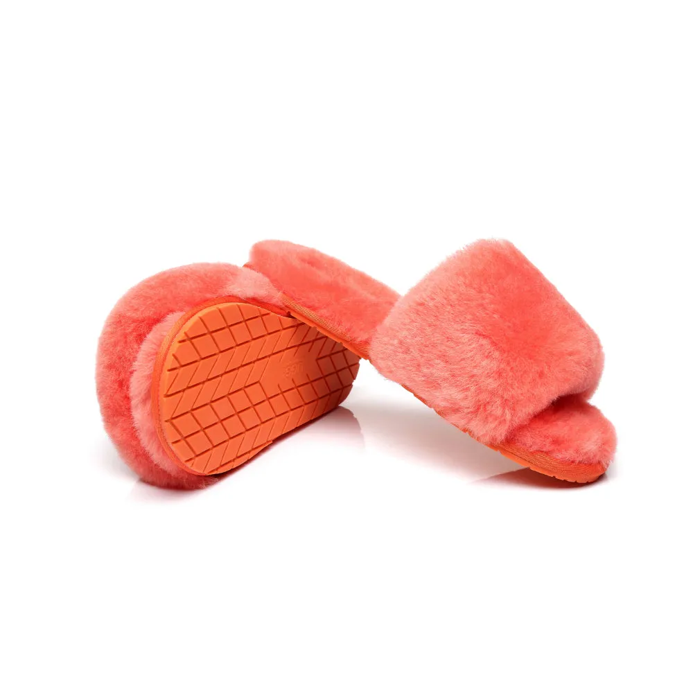 Australian Shepherd® Slipper Fluffy Slides Nala