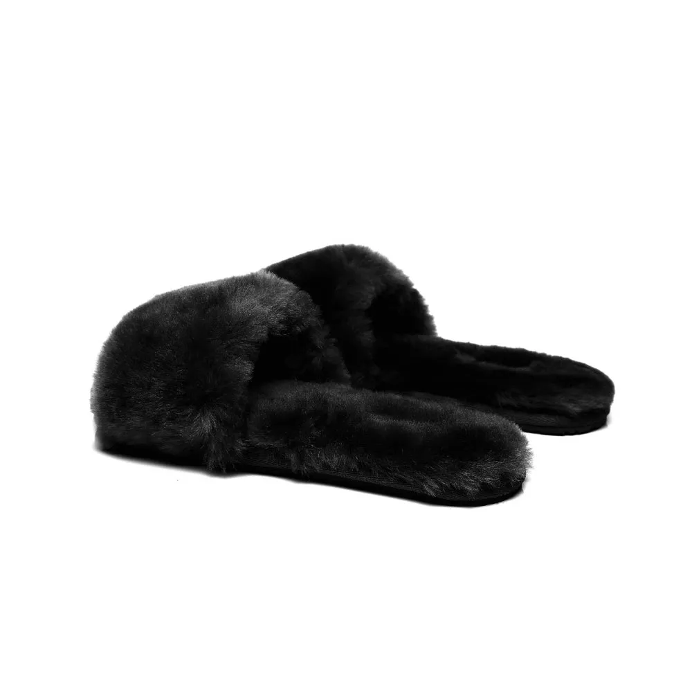 Australian Shepherd® Slipper Fluffy Slides Nala