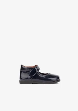 Baby's Navy Mary Janes Patent Leather