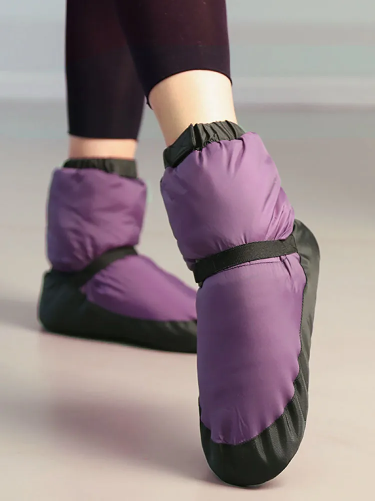 Ballet Warm Boots Soft Sole Non-slip Training Shoes Dance Cotton Boots