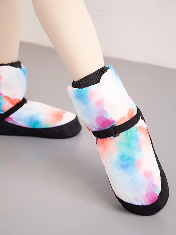 Ballet Warm Boots Soft Sole Non-slip Training Shoes Dance Cotton Boots