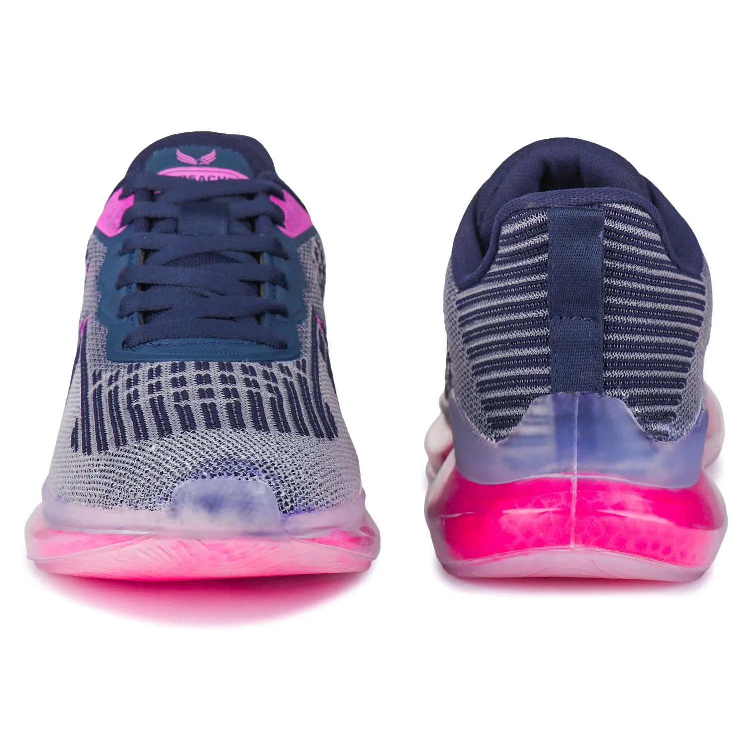Bersache Premium Sports ,Gym, Trending Stylish Running Shoes For Women (9147-Navy Blue)