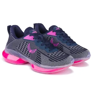 Bersache Premium Sports ,Gym, Trending Stylish Running Shoes For Women (9147-Navy Blue)