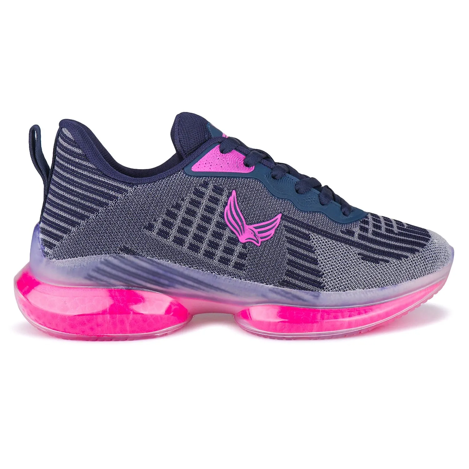 Bersache Premium Sports ,Gym, Trending Stylish Running Shoes For Women (9147-Navy Blue)