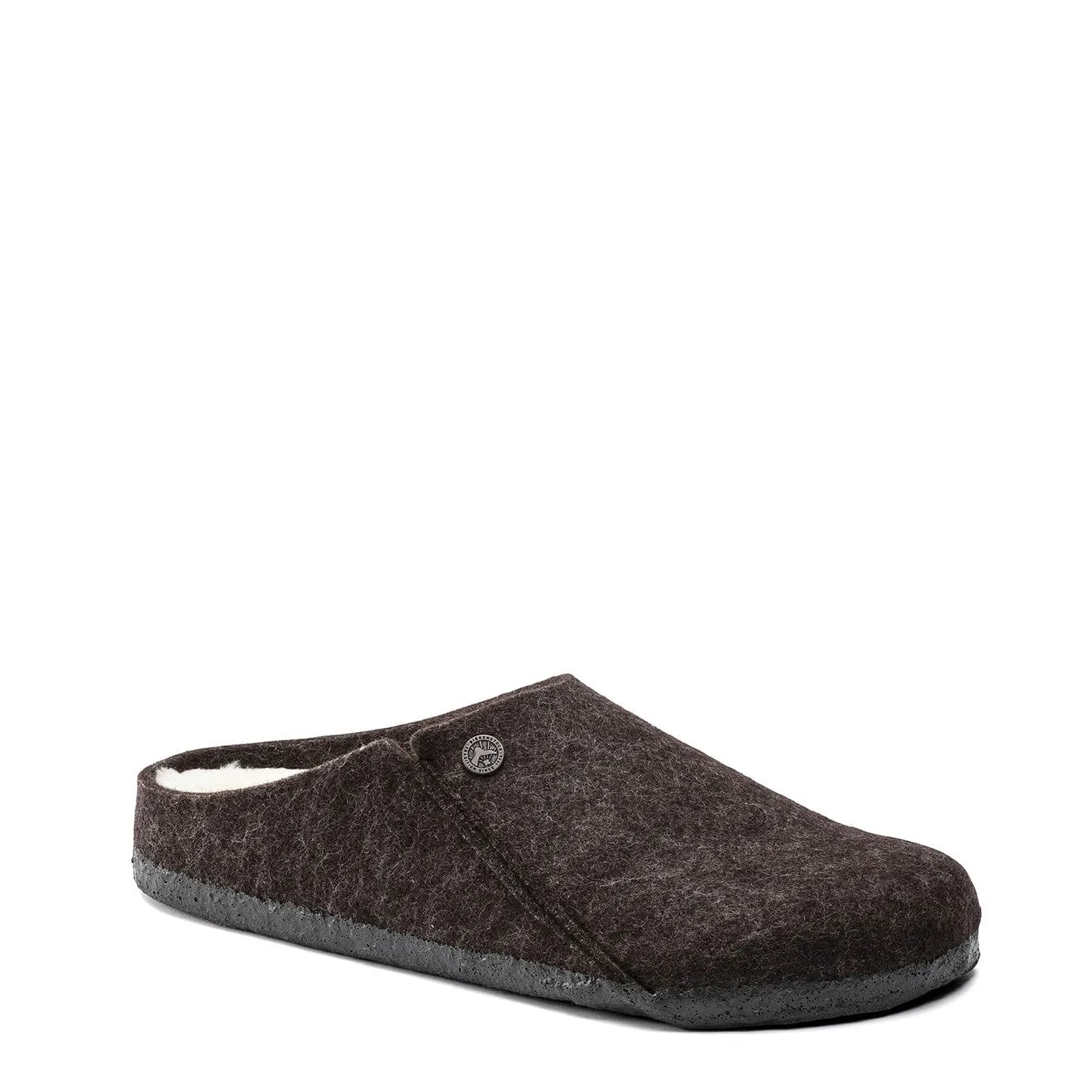 Birkenstock Womens Zermatt Shearling Narrow Slipper Mocha