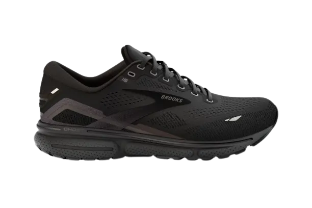 Brooks Ghost 15 (2E Width) - Mens - Black