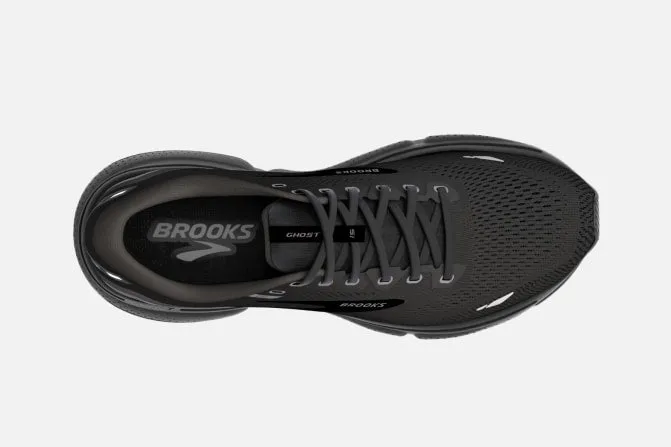 Brooks Ghost 15 (2E Width) - Mens - Black