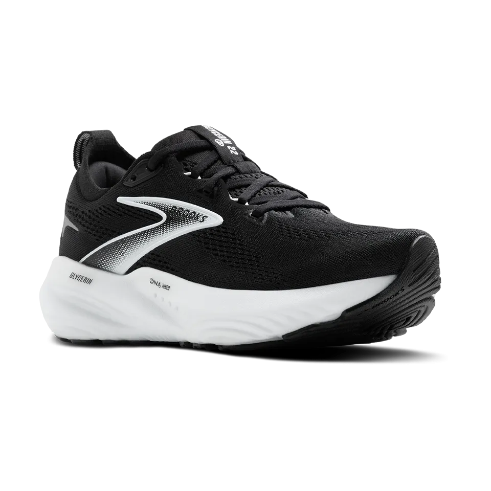 Brooks Men's Glycerin 22 2E Width Black/Grey/White