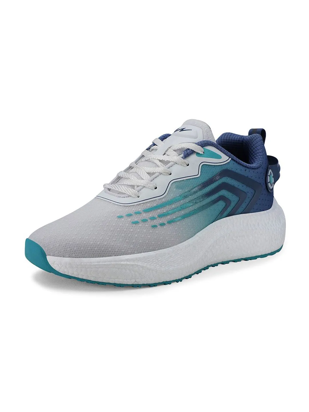 Campus Men Textured Lace-Up Running Shoes