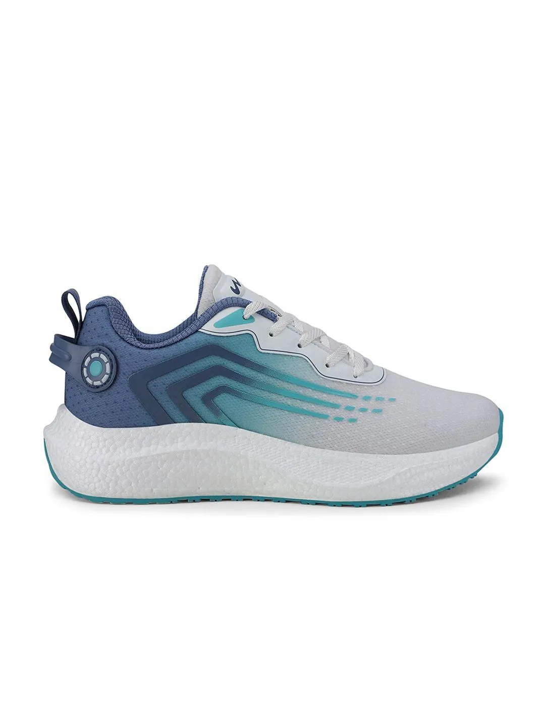 Campus Men Textured Lace-Up Running Shoes