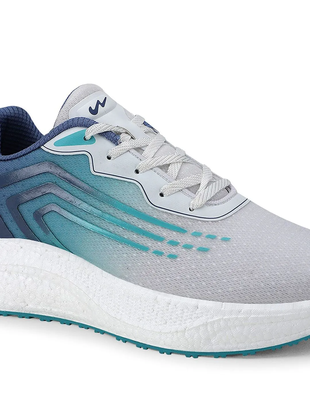 Campus Men Textured Lace-Up Running Shoes