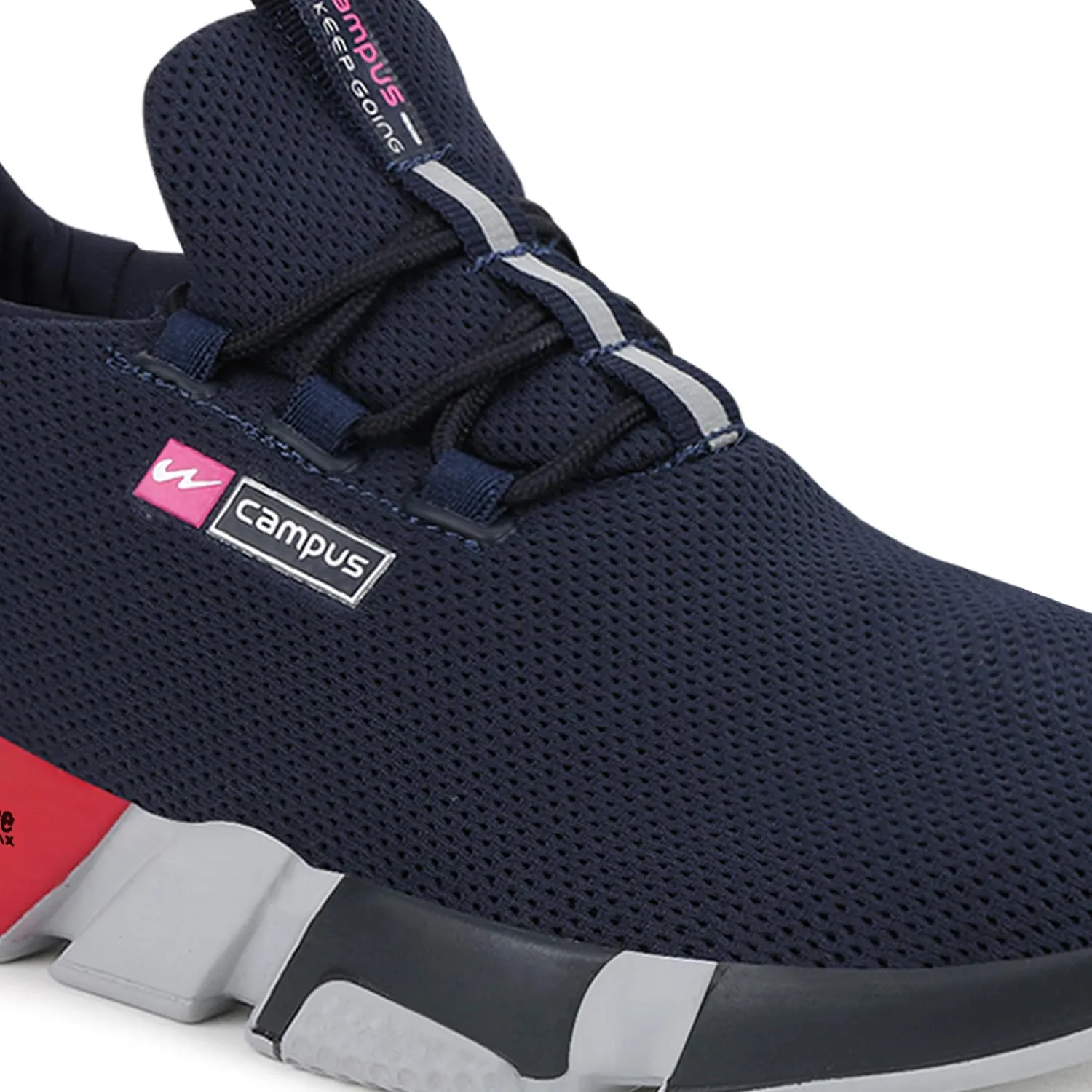Campus Women's Alexa Navy/Pink Running Shoes - 7UK 5G-663