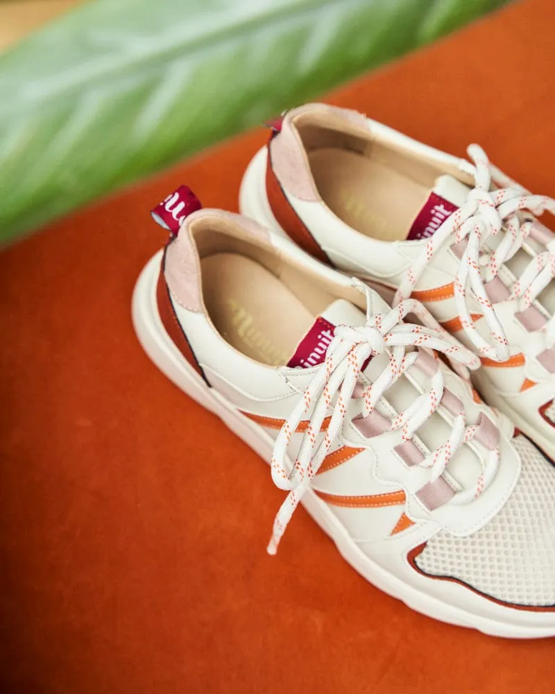 Chamois Women's Recycled Vegan Leather Sneakers | Dawn