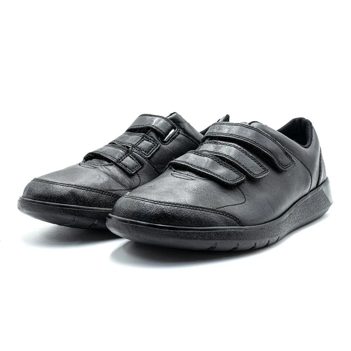 Clarks Cica Star Orb Low-Top Sneakers Leather Black Colour For Men