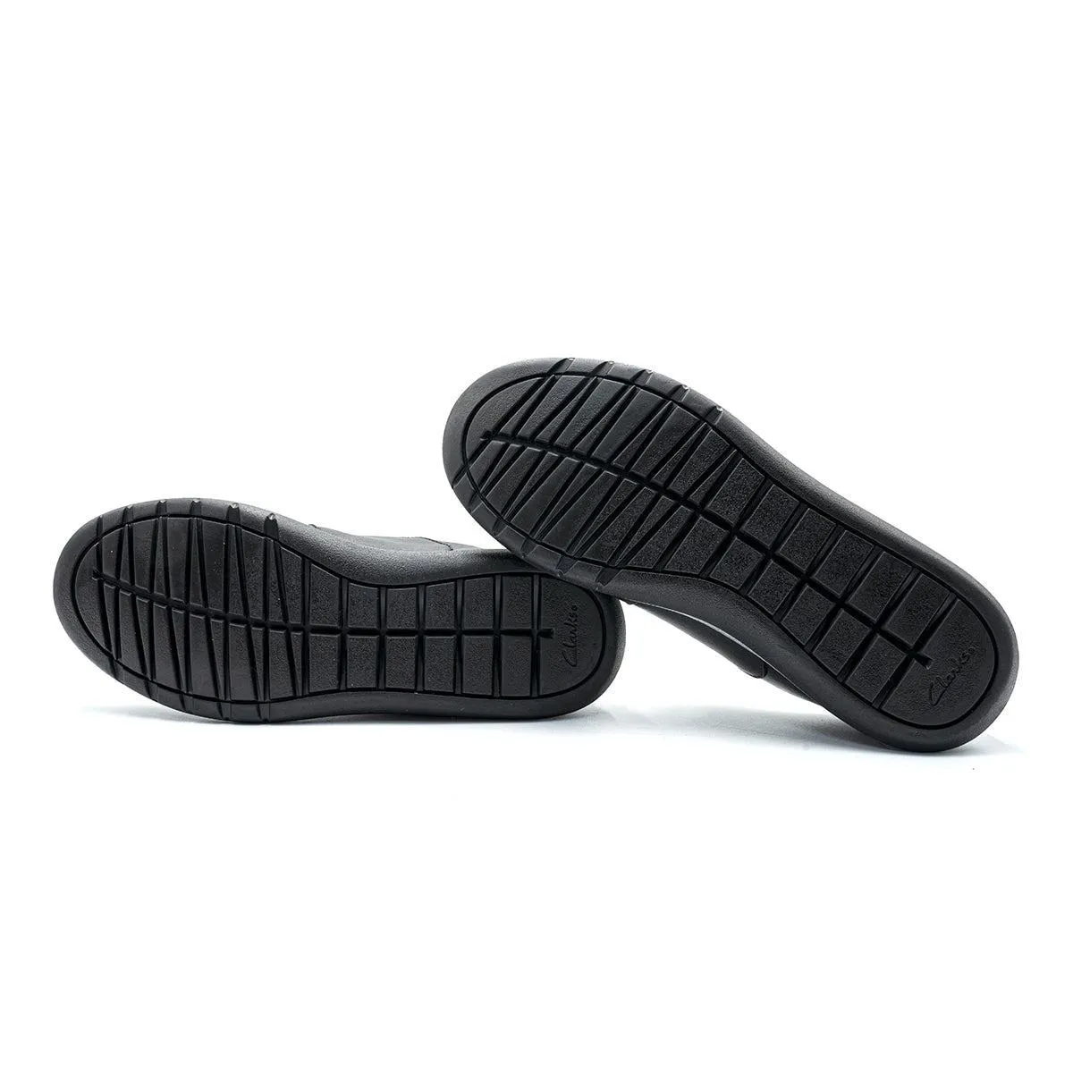 Clarks Cica Star Orb Low-Top Sneakers Leather Black Colour For Men