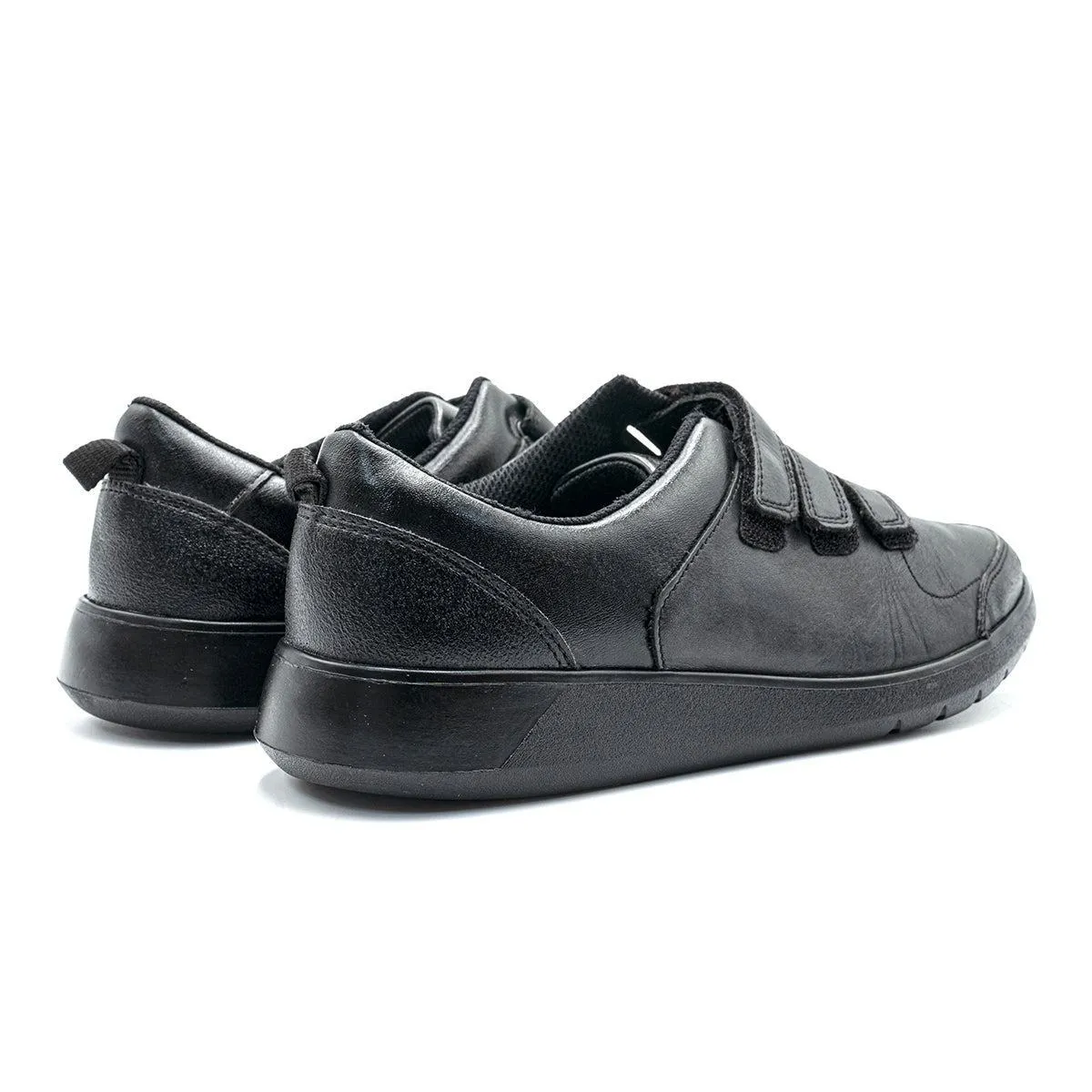Clarks Cica Star Orb Low-Top Sneakers Leather Black Colour For Men
