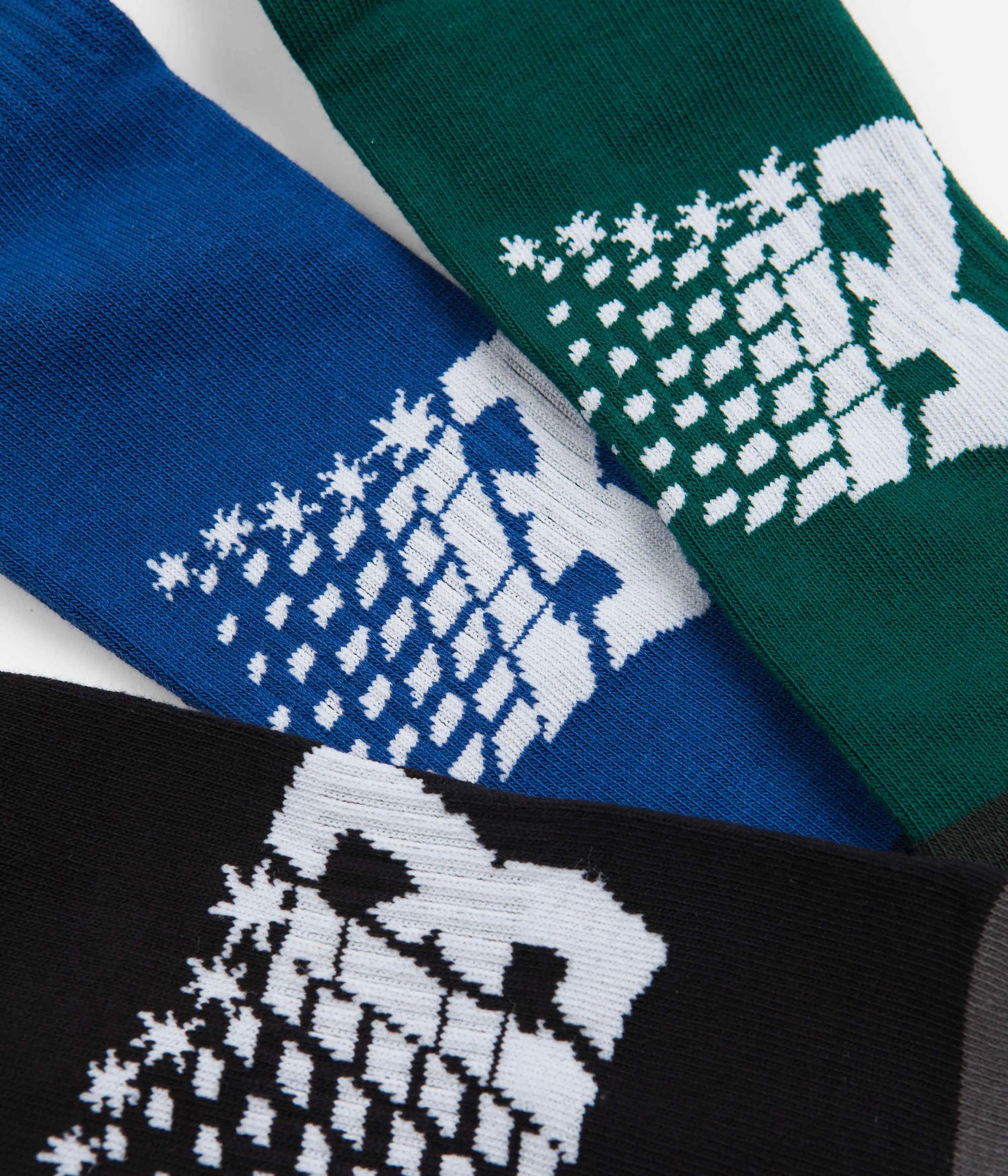 DC x Bronze 56K Crew Socks (3 Pack) - Multi