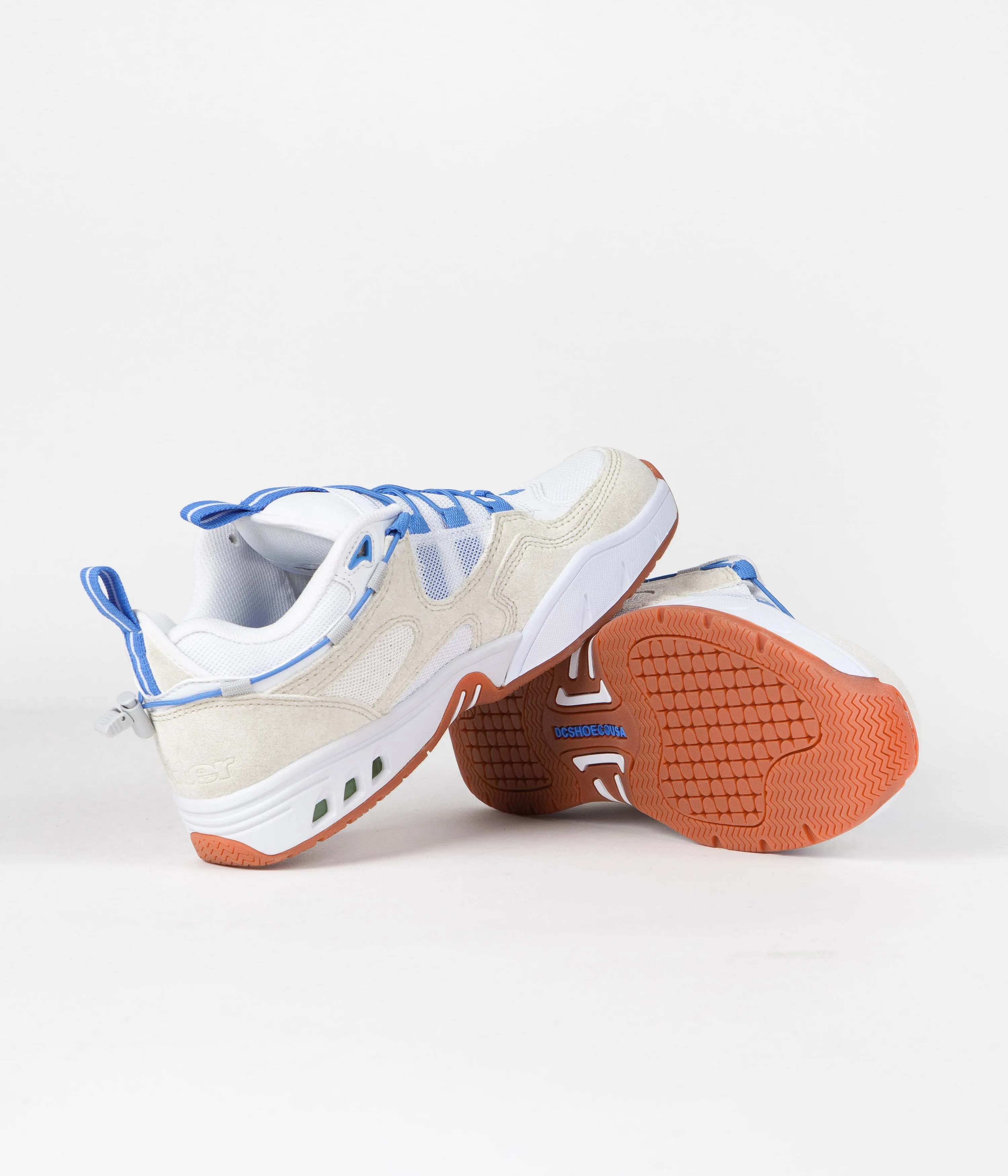 DC x Butter Goods Kalis OG Shoes - White / Blue