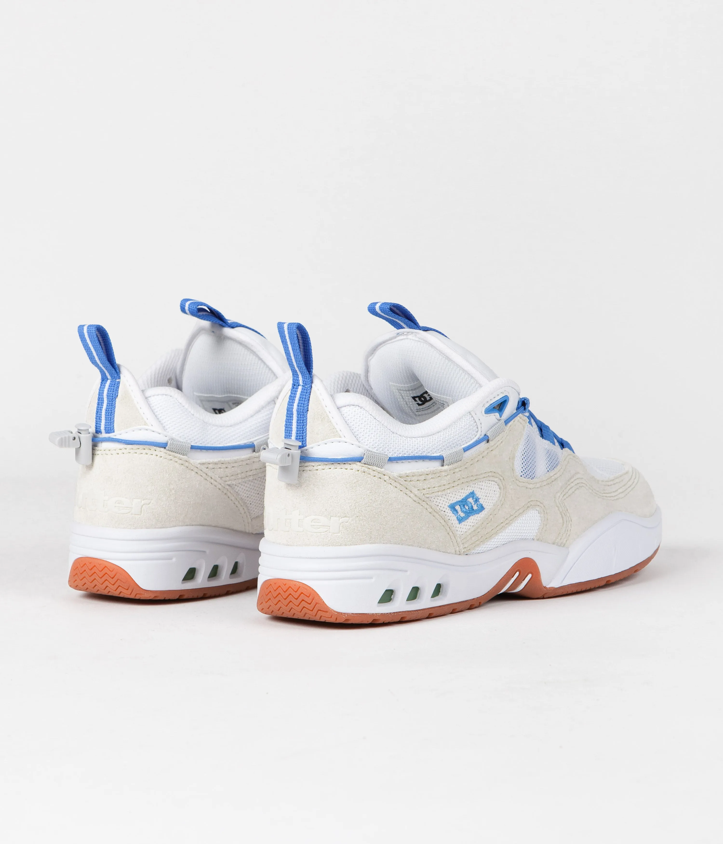 DC x Butter Goods Kalis OG Shoes - White / Blue
