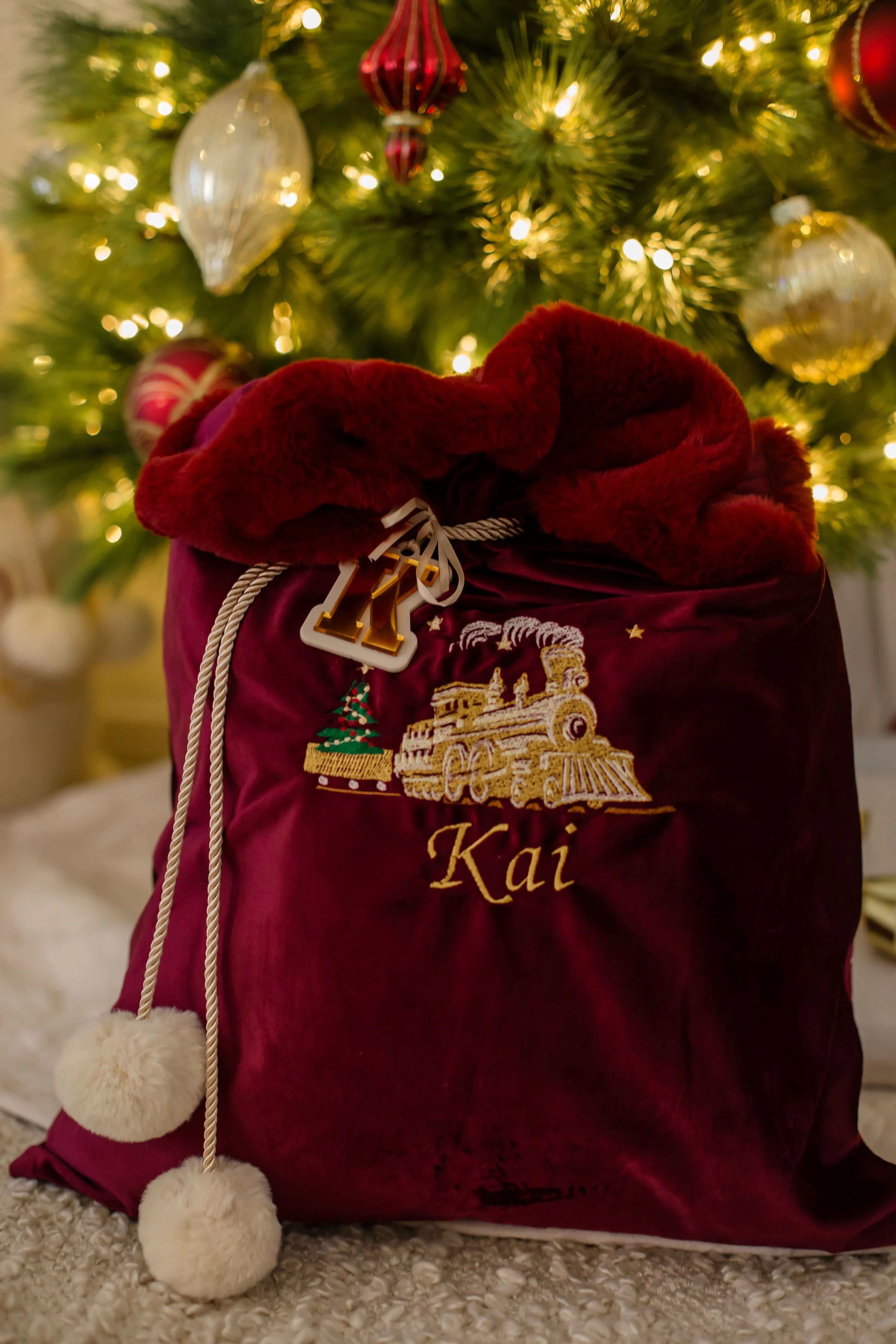 Deluxe Embroidered Santa Sacks